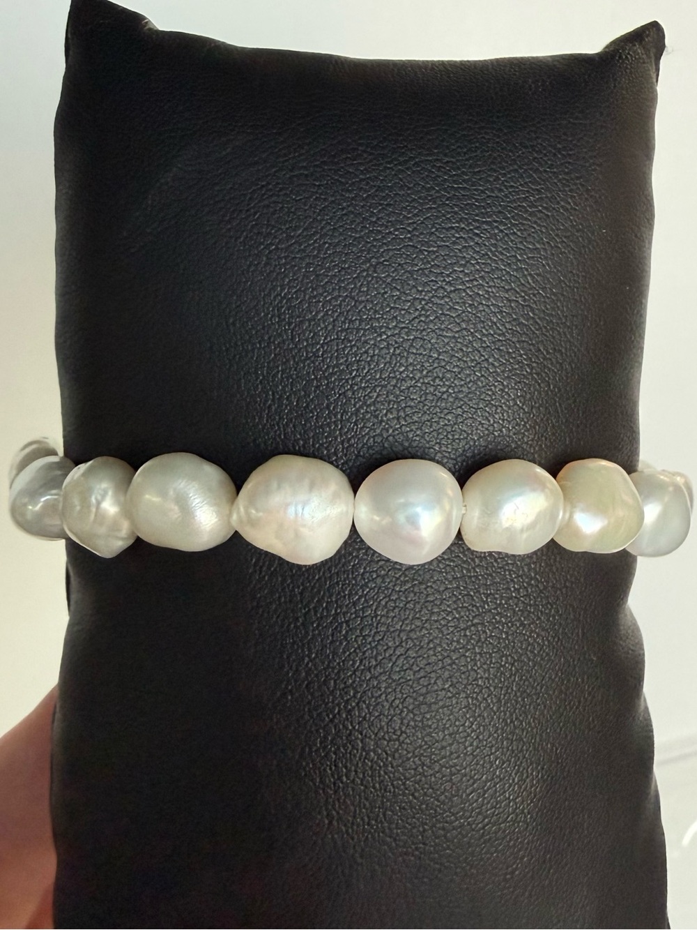 Pearl Beaded Stretch Bracelet